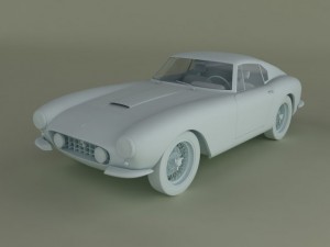 ferrari 250 gt lwb interim 3D 모델