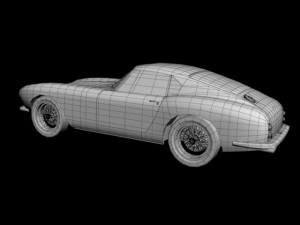 ferrari 250 gt lwb interim 3D 모델