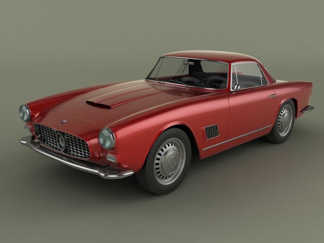 maserati 3500gt 3Dモデル .c4d .max .obj .3ds .fbx .stl .blend 