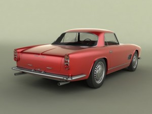 maserati 3500gt 3Dモデル
