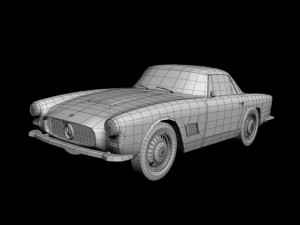 maserati 3500gt 3Dモデル