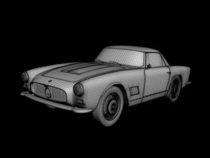 maserati 3500gt 3Dモデル