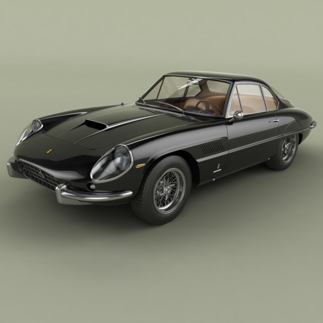 Ferrari 400 Superamerica Aerodinamica Modèle 3D .c4d .max .obj .3ds .fbx .stl .blend 