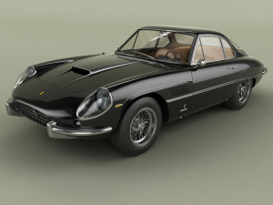 Ferrari 400 Superamerica Aerodinamica 3D Модель