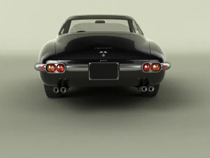 Ferrari 400 Superamerica Aerodinamica 3D Model