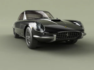 Ferrari 400 Superamerica Aerodinamica 3D Model