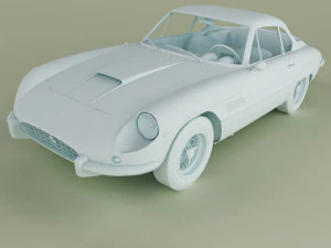 Ferrari 400 Superamerica Aerodinamica 3D Model