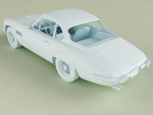Ferrari 400 Superamerica Aerodinamica 3D Model