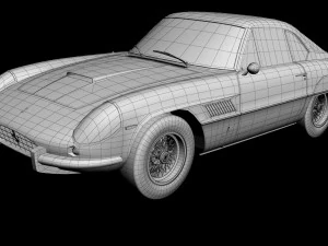 Ferrari 400 Superamerica Aerodinamica 3D Model