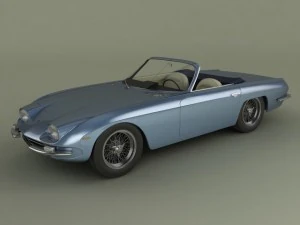 italian classic cars collection pt2 3D Model