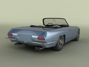 italian classic cars collection pt2 3D Model