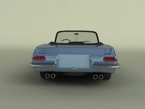 italian classic cars collection pt2 3D Model