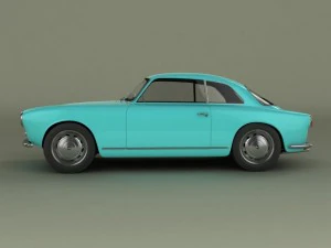 italian classic cars collection pt2 3D Model