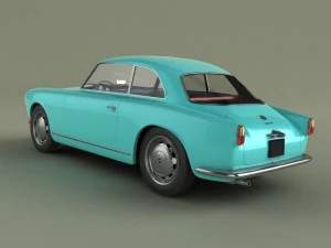italian classic cars collection pt2 3D Model