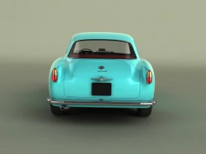 italian classic cars collection pt2 3D Model