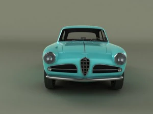 italian classic cars collection pt2 3D Model