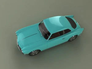 italian classic cars collection pt2 3D Model