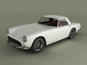 italian classic cars collection pt2 3D Model