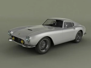 italian classic cars collection pt2 3D Model