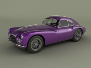 fiat v8 otto vu 1953 3D 모델