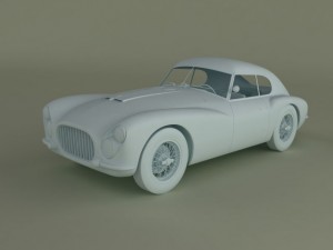 fiat v8 otto vu 1953 Modelo 3D