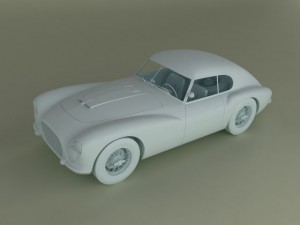 fiat v8 otto vu 1953 Modelo 3D