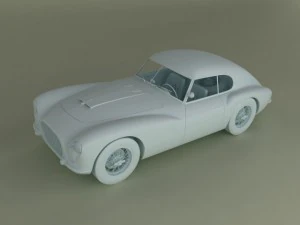 fiat v8 otto vu 1953 3D Model