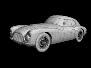 fiat v8 otto vu 1953 3D Model