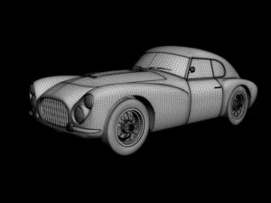 fiat v8 otto vu 1953 3D Model