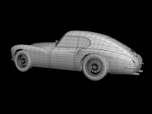 fiat v8 otto vu 1953 3D Model
