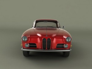 bmw 503 coupe 3D Model
