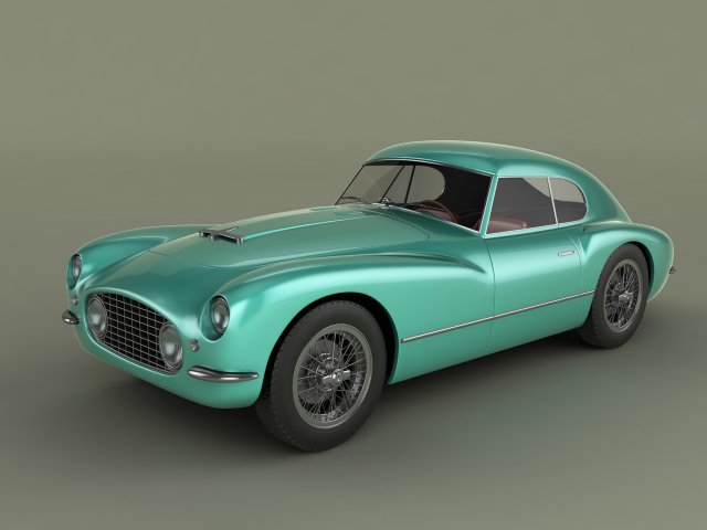 fiat v8 3D Model .c4d .max .obj .3ds .fbx .stl .blend 