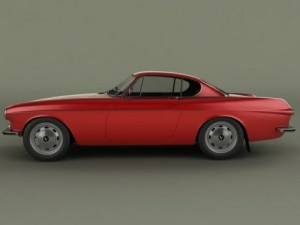 volvo p1800 s 3Dモデル