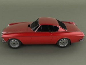 volvo p1800 s 3Dモデル