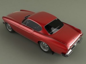 volvo p1800 s 3Dモデル