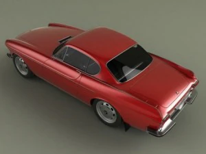 volvo p1800 s 3D Model