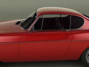 volvo p1800 s 3Dモデル