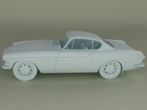 volvo p1800 s 3D Model