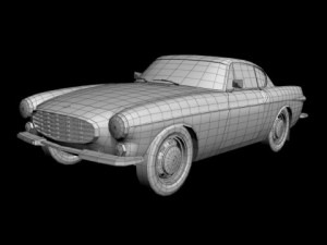volvo p1800 s 3Dモデル