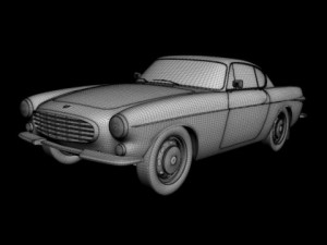 volvo p1800 s 3Dモデル