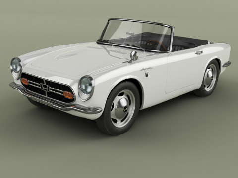 Honda S800 3D Модель