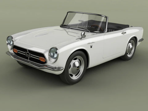 Honda S800 Model 3D