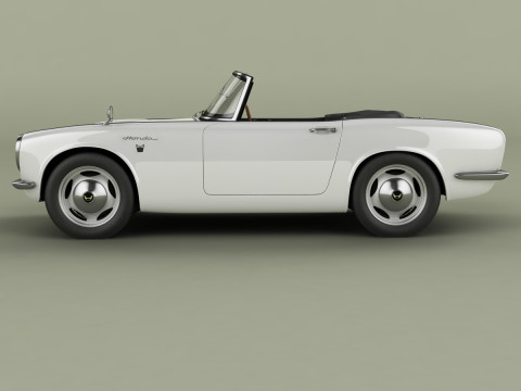 Honda S800 Modelo 3D