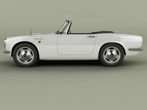 Honda S800 Modelo 3D