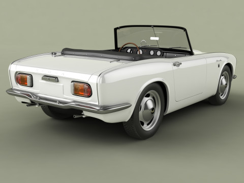 Honda S800 Modelo 3D