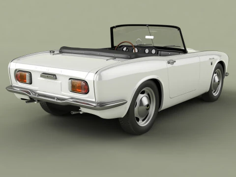 Honda S800 Modelo 3D