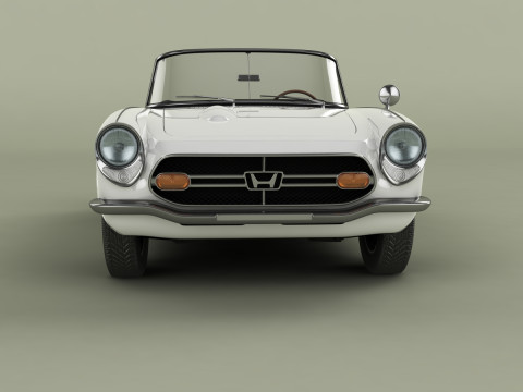 Honda S800 Modelo 3D