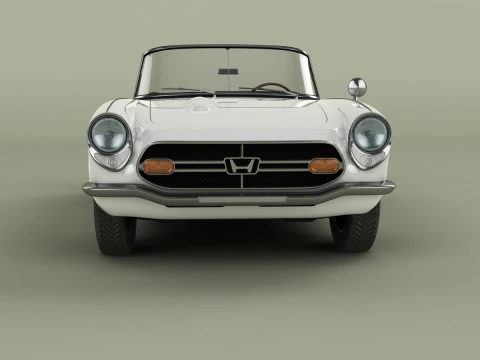 Honda S800 Modelo 3D