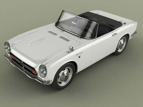 Honda S800 Modelo 3D