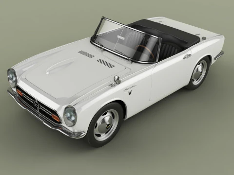 Honda S800 Modelo 3D